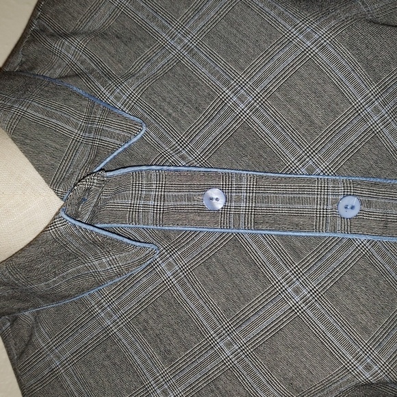 Dina K plaid button front shirt - Picture 2 of 7